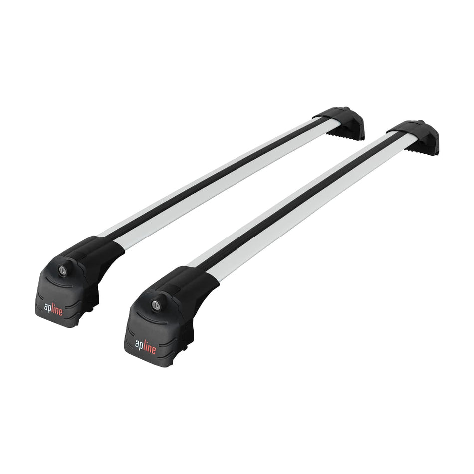 Audi Q7 (4M) 2016-2025 ace2 Car Roof Rack Cross Bar Grey Aluminium 2 Bars