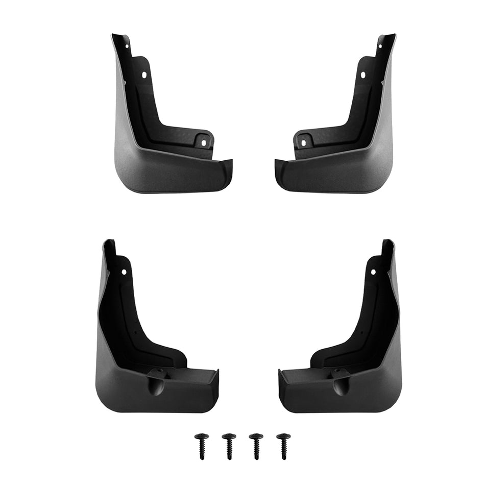Chery Tiggo 8 / 8 Pro 2020-2025 Mudguards Vehicle Front Rear Set 4 Pcs Black