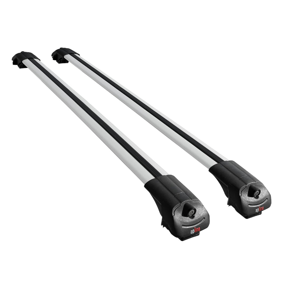 Alfa Romeo 159 (T939) SW 2006-2011 ACE-1 Car Roof Rack Cross Bar Grey Aluminium 2 Bars