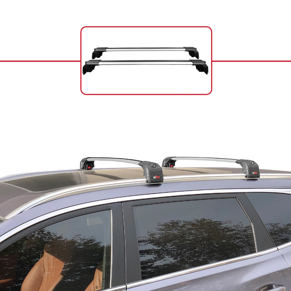 Chery Tiggo 8 Pro 2020-2024 ace2 Car Roof Rack Cross Bar Grey Aluminium 2 Bars