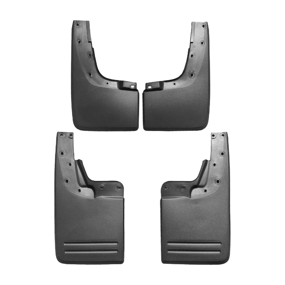 Volkswagen Amarok (2F) 2010-2022 Mudguards Vehicle Front Rear Set 4 Pcs Black