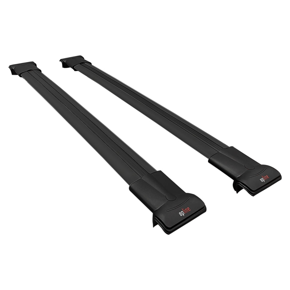 Volkswagen Passat B7 (3C) Variant 2010-2014 fly Model Car Roof Rack Cross Bar Black Aluminium 2 Bars