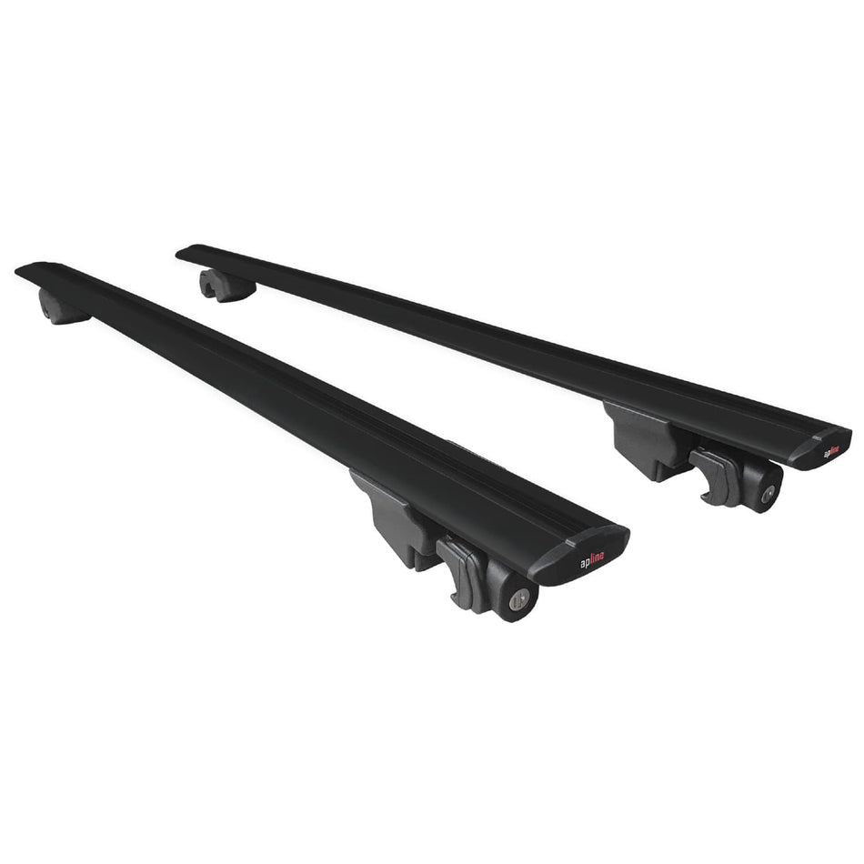 Volvo XC40 2018-2025 hook Model Car Roof Rack Cross Bar Black Aluminium 2 Bars