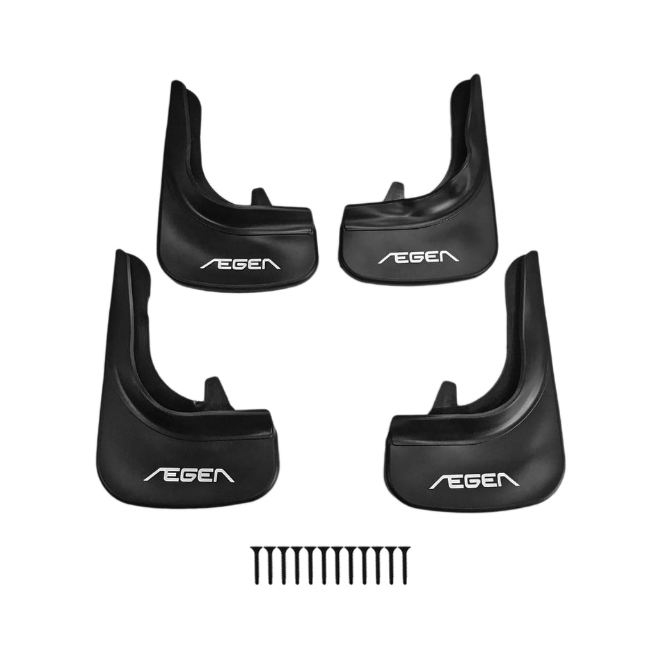 Fiat Egea 2015-2026 Mudguards Vehicle Front Rear Set 4 Pcs Black